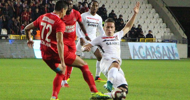 Gazişehir Gaziantep – Ümraniyespor: 0-0