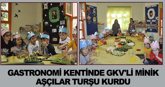 GKV Anaokulu öğrencileri ilgi odağı oldu