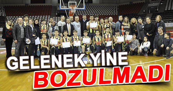 GKV Ortaokulu Basketbol Takımı il birincisi