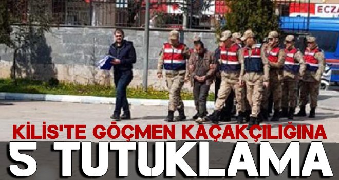 Göçmen kaçakçılarına yönelik operasyon: 5 gözaltı