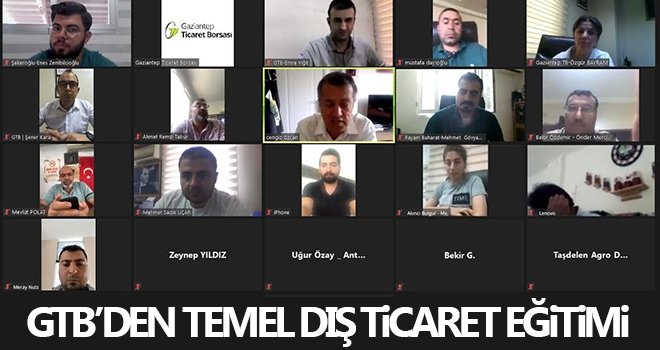 GTB’den temel dış ticaret eğitimi 