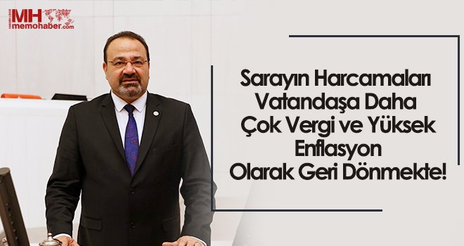 Halk Açlık Sınırının Altında Yaşıyor Saray Milyarlar Harcıyor! 