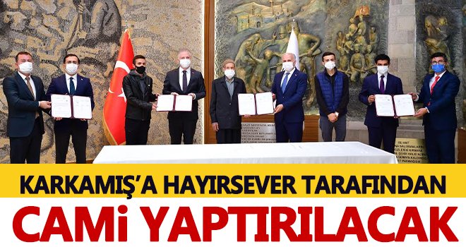 Hayırseverler Gaziantep’e yeni eserler kazandırıyor