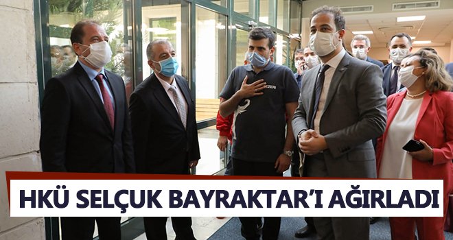 HKÜ Selçuk Bayraktar’ı ağırladı