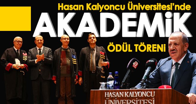 HKÜ'de Akademik Ödül Töreni gerçekleştirildi