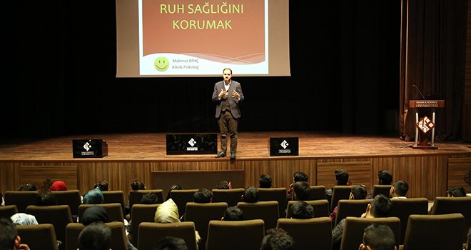 HKÜ’de lise öğrencilerine sınav kaygısı semineri