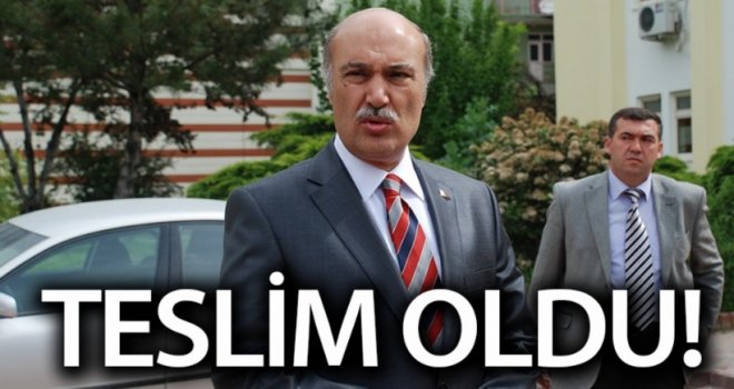 Hüseyin Çapkın, teslim oldu