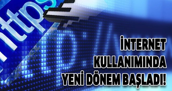 İnternet kullanımında yeni dönem