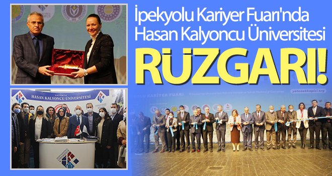 İpekyolu Kariyer Fuarı'nda Hasan Kalyoncu Üniversitesi Rüzgarı!