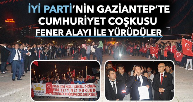 İYİ Parti Gaziantep'ten coşkulu kutlama