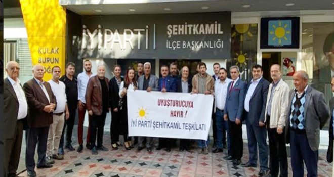 İYİ Parti Şehitkamil'den Uyuşturucu Operasyonlarına Destek