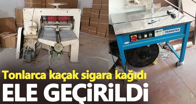 Kaçak sigara operasyonu: 2 gözaltı...