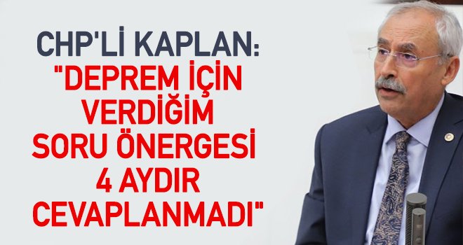 Kaplan: Bundan sonrası için somut ve doğru adımlar atılmalı