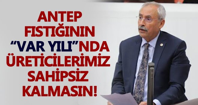 Kaplan: Fıstık üreticilerinin sesi olacak bir birlik kurulmalı