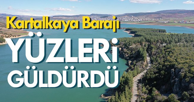 Kartalkaya barajında doluluk oranı yüzde 100'e ulaştı