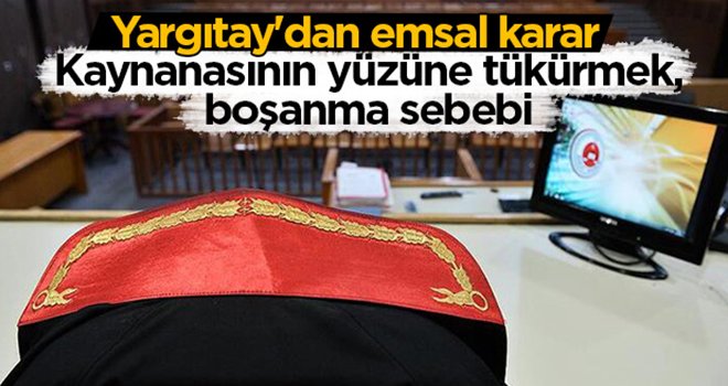 Kaynanasının yüzüne tüküren damat tazminat ödeyecek!