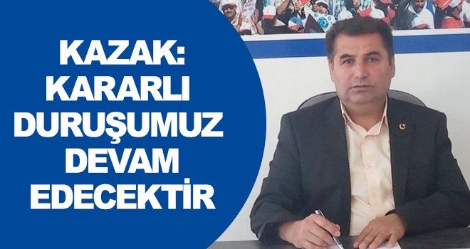 Kazak: Milli gelir adil dağıltılmalıdır