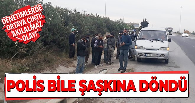 Koronavirüs denetimlerinde akıl almaz olay! Polis bile şaşkına döndü