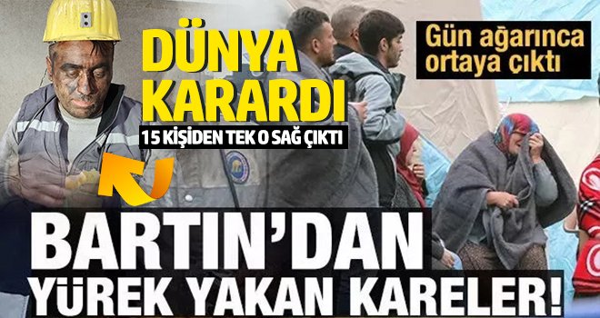 Maden işçisi faciadan iki dakikayla kurtuldu, 15 kişiden tek o sağ çıktı