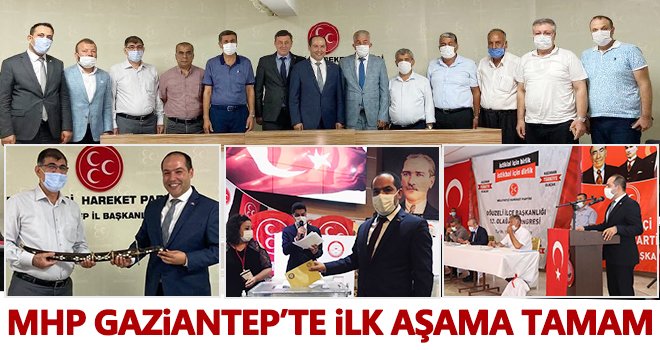 MHP Gaziantep’te ilçe kongrelerini tamamladı