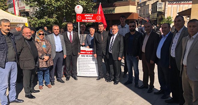 MHP Şahinbey Harekete geçti! Hedef 50 Bin