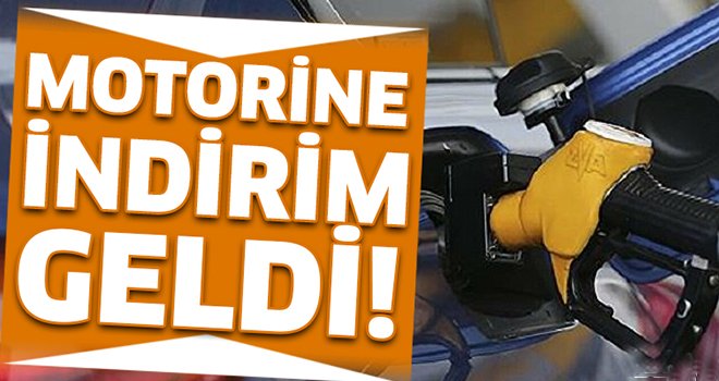 Motorine indirim geldi