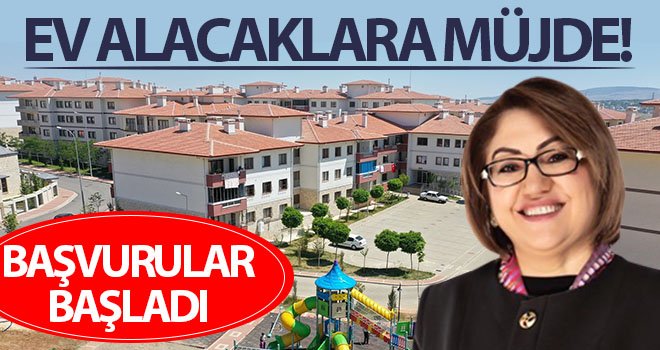 Müjde! Gaziantep'te 14 bin aile ev sahibi olacak...