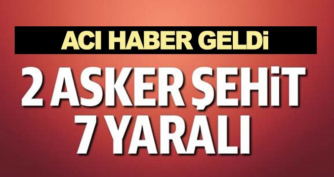 Münbiç bölgesinde havanlı saldırı: 2 şehit, 7 asker yaralı