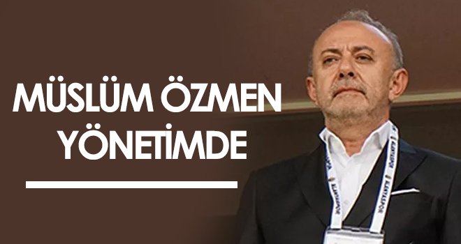 Müslüm Özmen, yönetim kurulu listesinde...