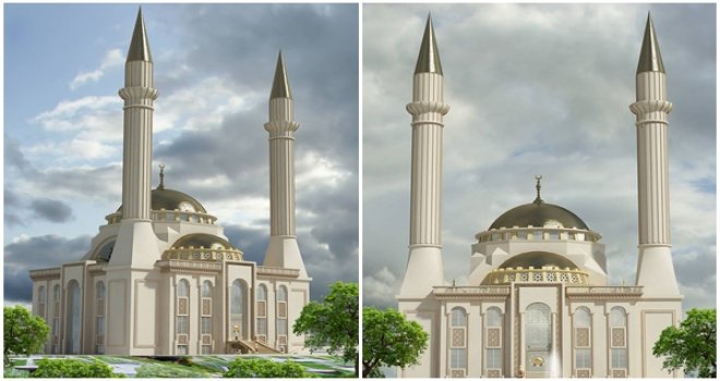 NİZİP'İN EN BÜYÜK CAMİSİ TAMAMLANIYOR