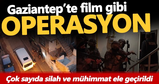 Organize suç örgütü film gibi operasyonla çökertildi