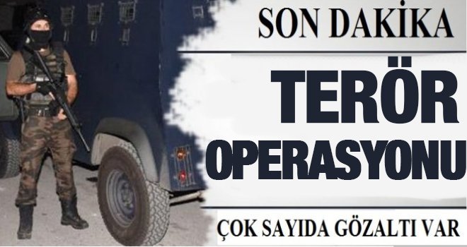 PKK operasyonunda 14 kişi gözaltına alındı