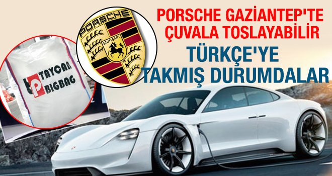 Porsche Gaziantep'te bakın neden çuvala toslayacak?