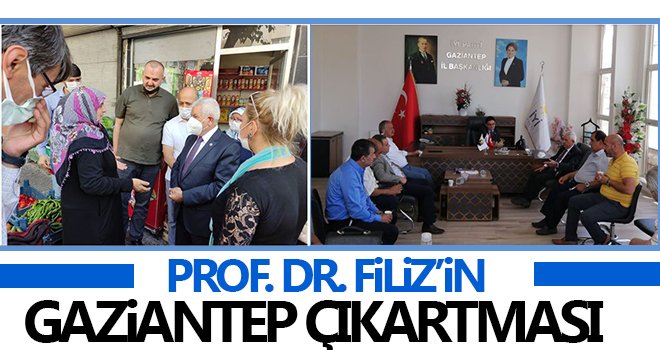 Prof. Dr. Filiz’den teşkilatlara ziyaret…