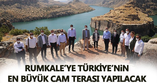 Rumkale için doğa ile uyumlu cam teras yapılacak