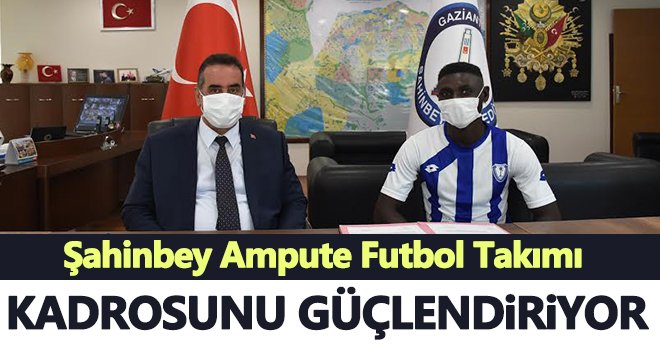 Şahinbey Ampute Futbol Kulübü, David Mendes’i kadrosuna transfer etti