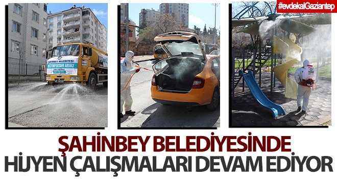 Şahinbey Belediyesi'den koronavirüs önlemi