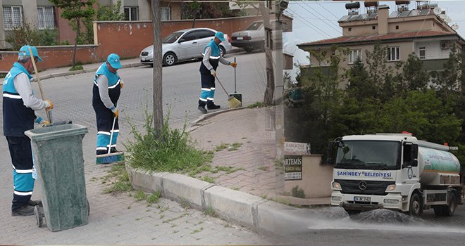 Şahinbey Belediyesi’nden bahar temizliği