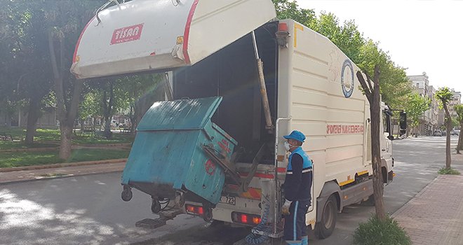 Şahinbey'de çöp konteynerleri temizleniyor