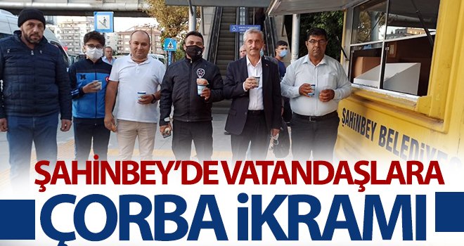 Şahinbey’de her gün 8 bin 500 kişiye çorba ikram ediliyor