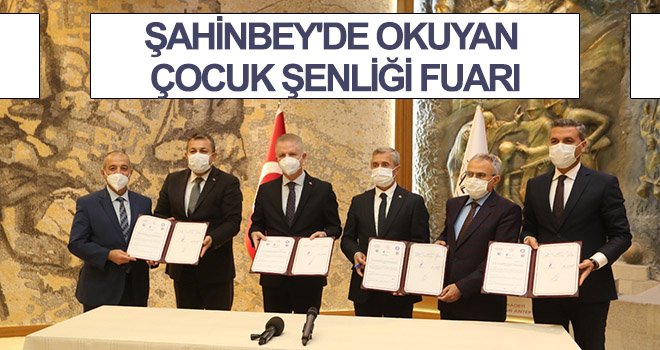 Şahinbey'de okuyan çocuk şenliği fuarı