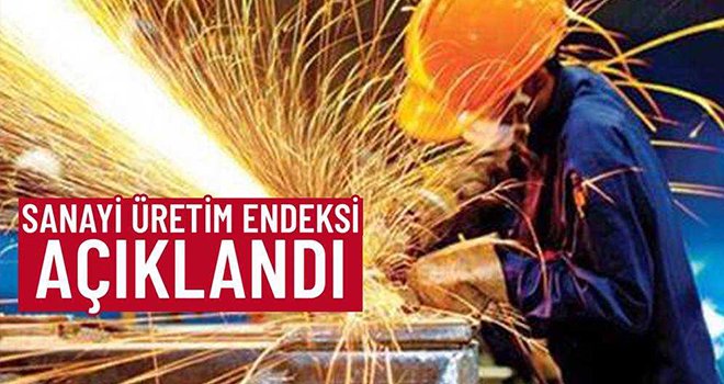 Sanayi üretimi yıllık yüzde 10,8 arttı