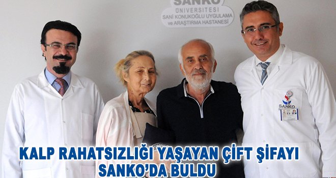 Sanko, kalp rahatsızlığı yaşayan çift için umut oldu