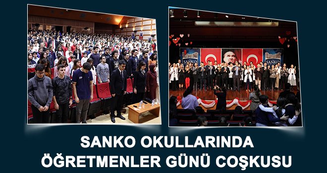 SANKO Okulları'nda coşkulu kutlama