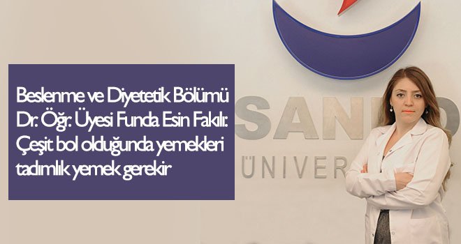 SANKO Üniversitesi’nden yılbaşı akşamı beslenme uyarısı