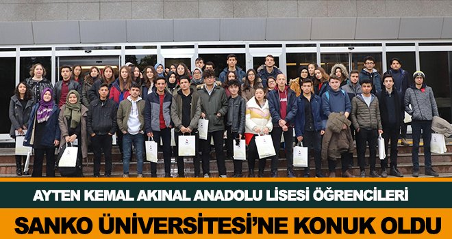 SANKO Üniversitesi’ne liselerin ilgisi sürüyor