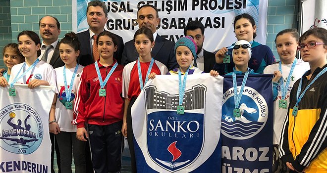 SANKO'lu yüzücüler Türkiye finaline gidiyor