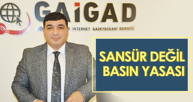 Sansür Değil Basın Yasası