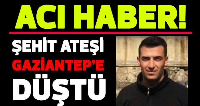 Şehit ateşi Gaziantep'e düştü! Özel Harekat Polisi Yılmaz şehit oldu