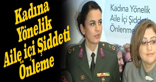 Şehit Yakut'tan kadına yönelik şiddetle mücadele 